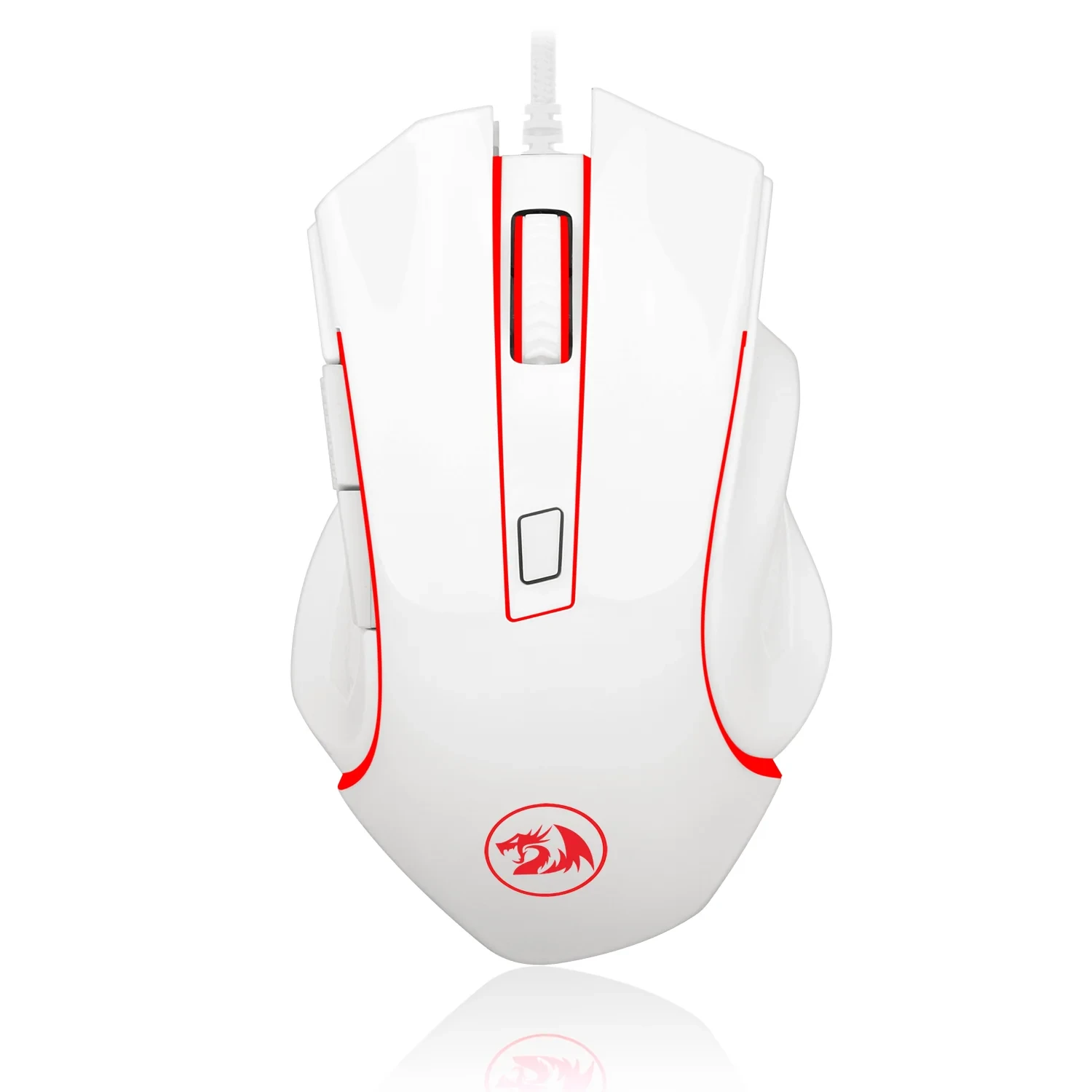 Mouse Gamer Nothosaur Lunar White