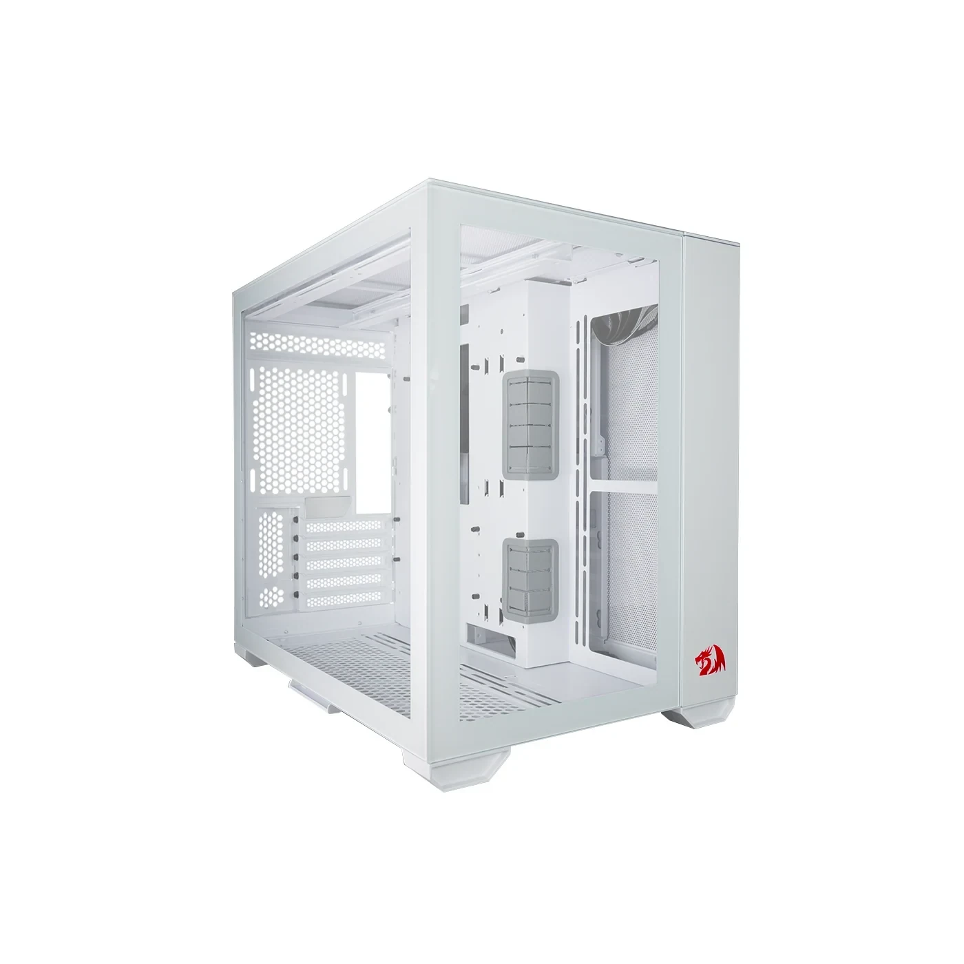 Gabinete Gamer Lian Li - Redragon Modelo O11DYNAMIC Mini Branco