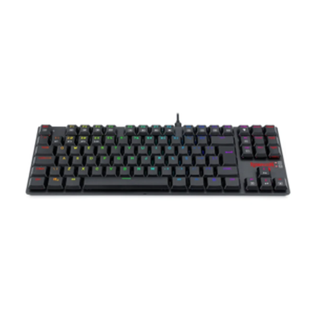 Teclado Mecânico Gamer Aps Dual PRO RGB Preto Switch Blue ABNT2