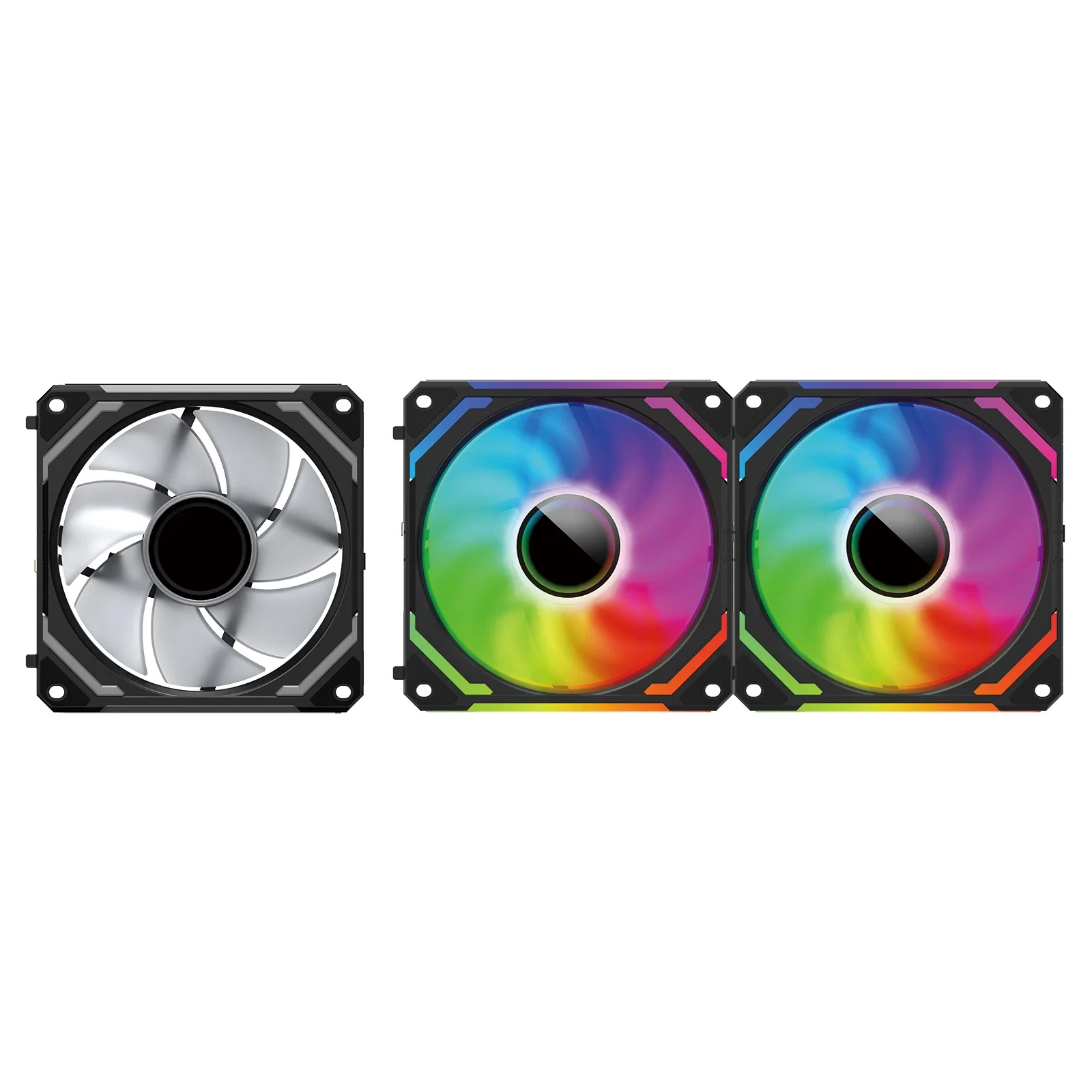Kit 3 ARGB Fan Redragon 120MM GC-F012