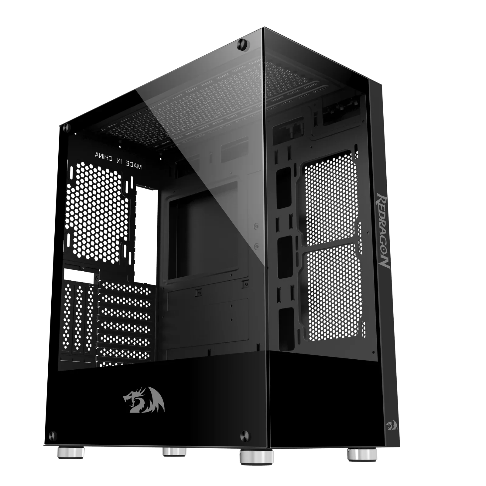 Gabinete Redragon Reflect Preto Modelo CA-601B