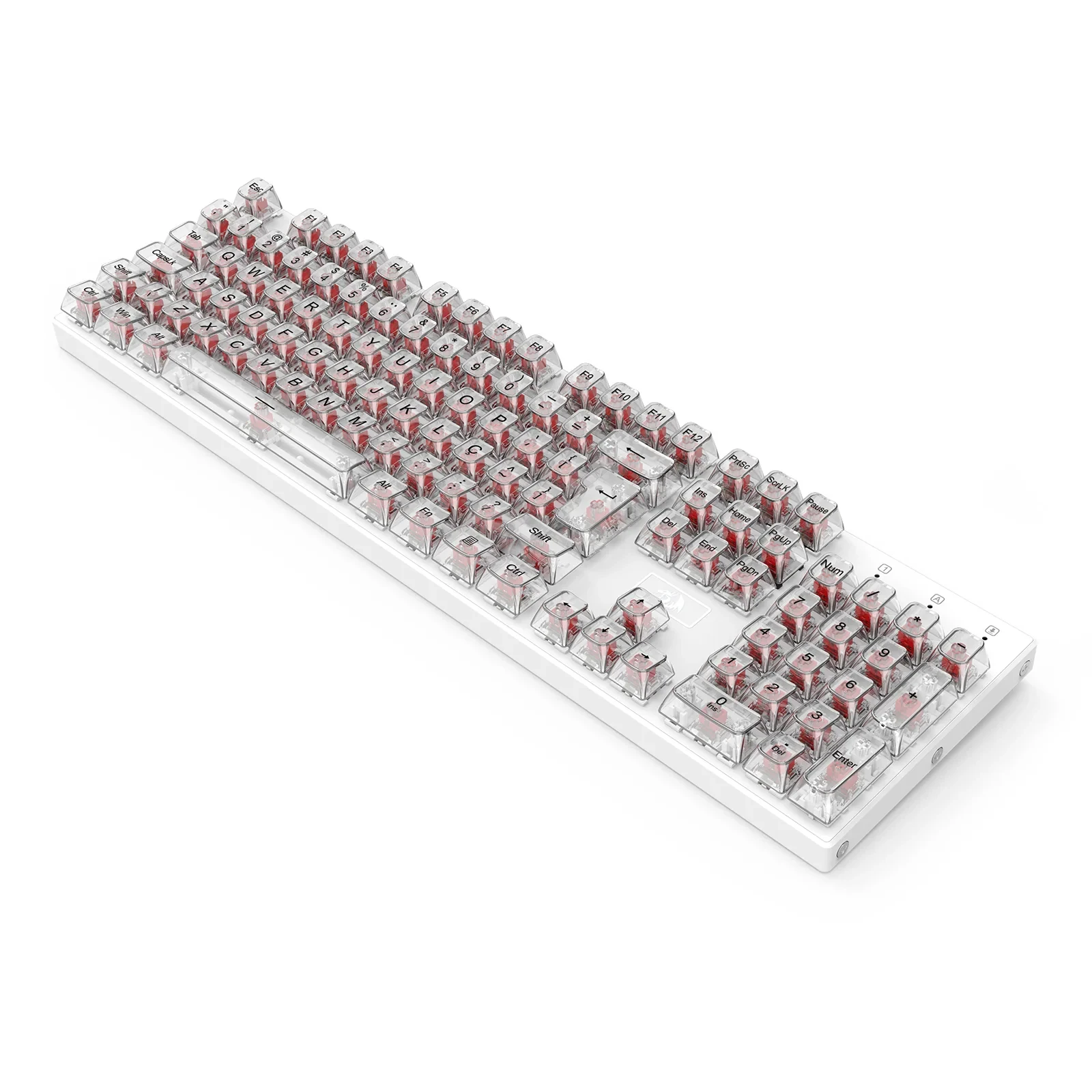 Keycaps ABNT2 117 Teclas Crystal White