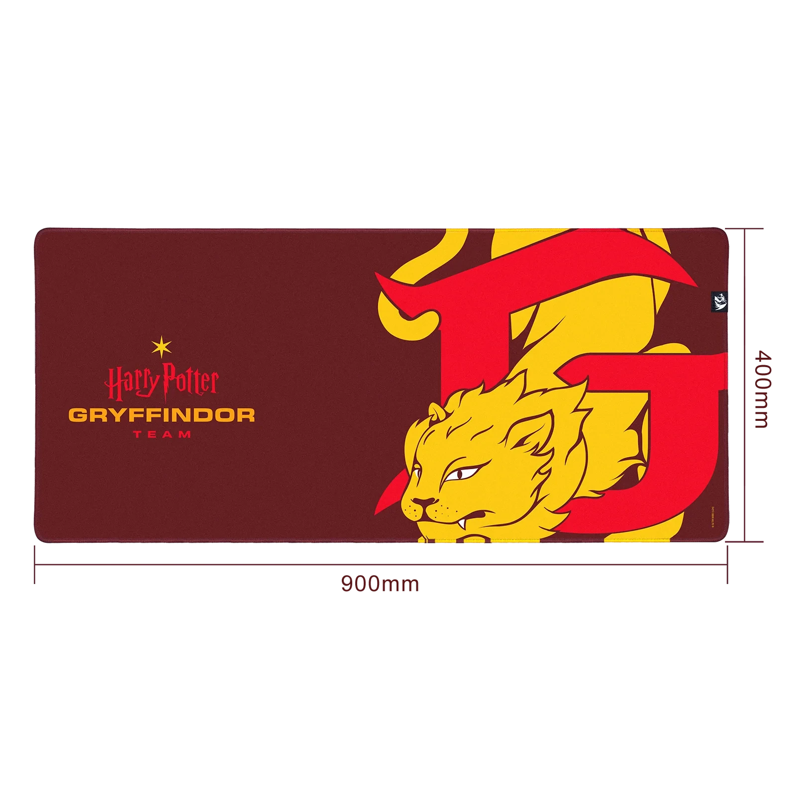 Mousepad Gamer 400X900X4mm Harry Potter Gryffindor HP-939