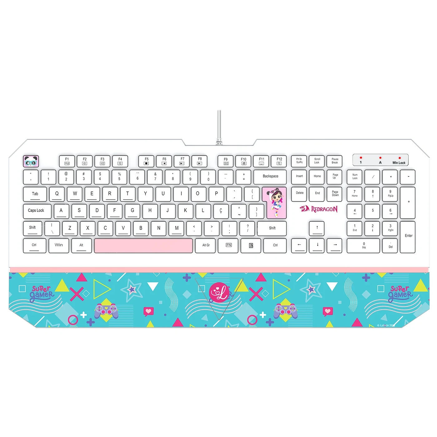 Teclado Gamer Redragon Luluca