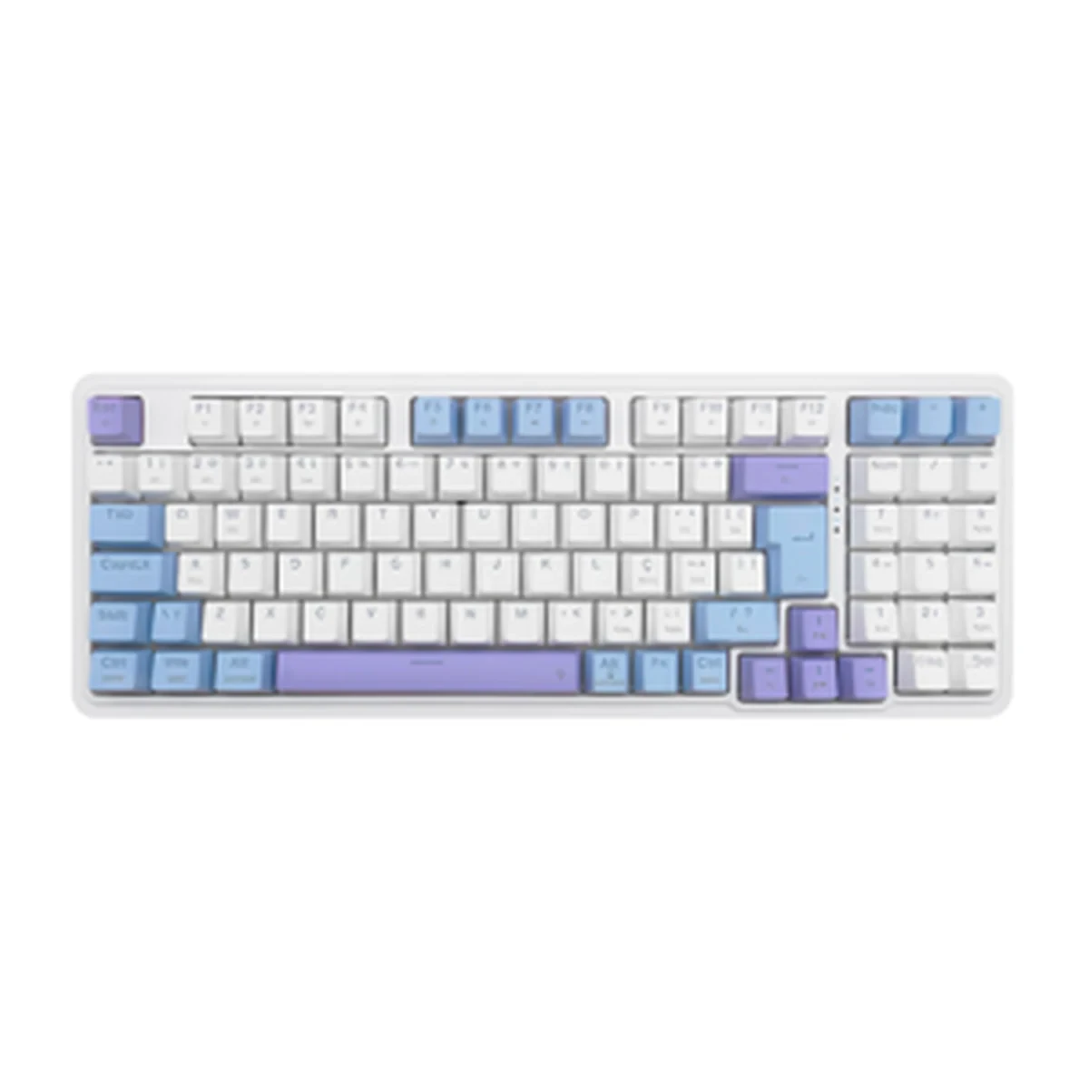 Teclado Mecânico Gamer Gloria PRO Sem Fio Switch Marrom K664WBP-RGB-PRO (pt-bumblebee)