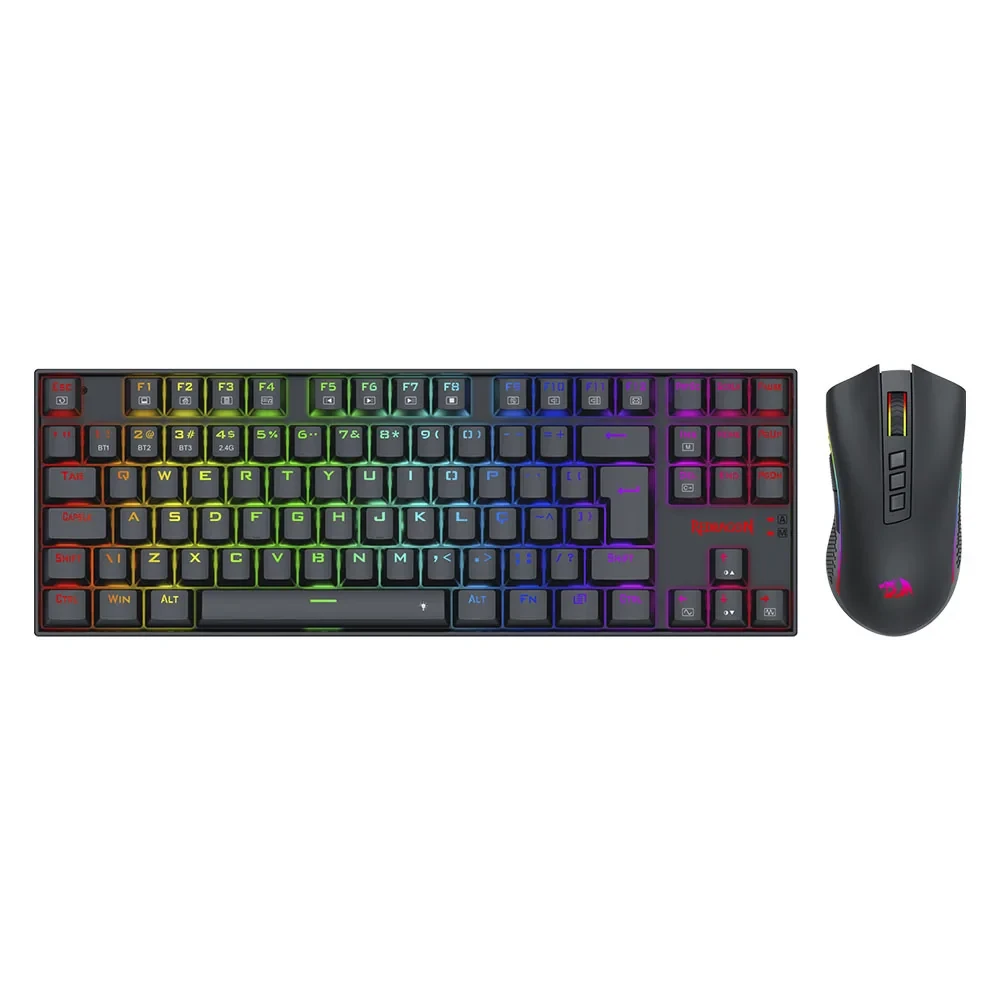 Kit Teclado E Mouse Redragon S/f Preto S169
