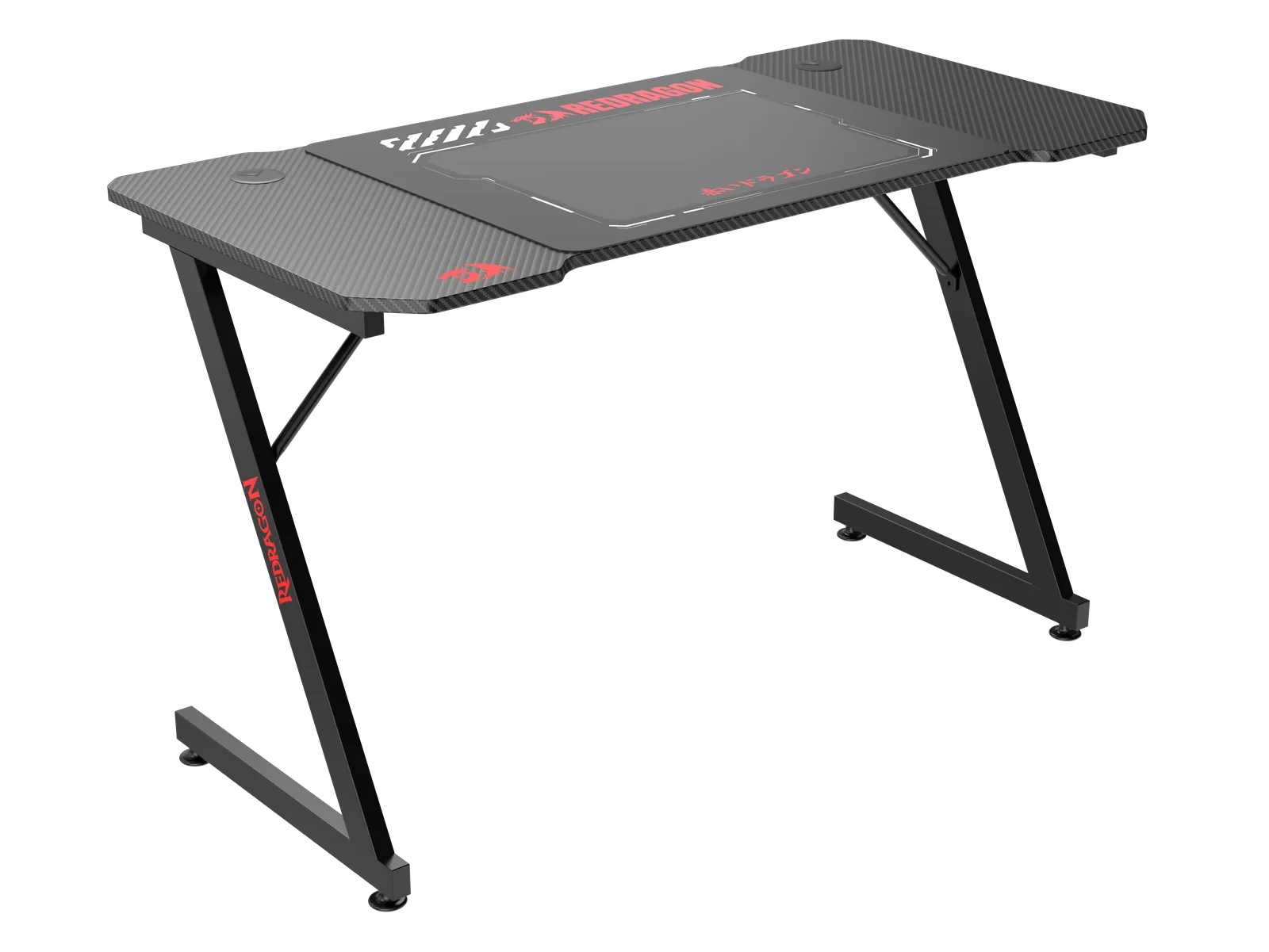 Mesa Gamer Redragon 120X60X74CM Preto Modelo GD-1102E-S