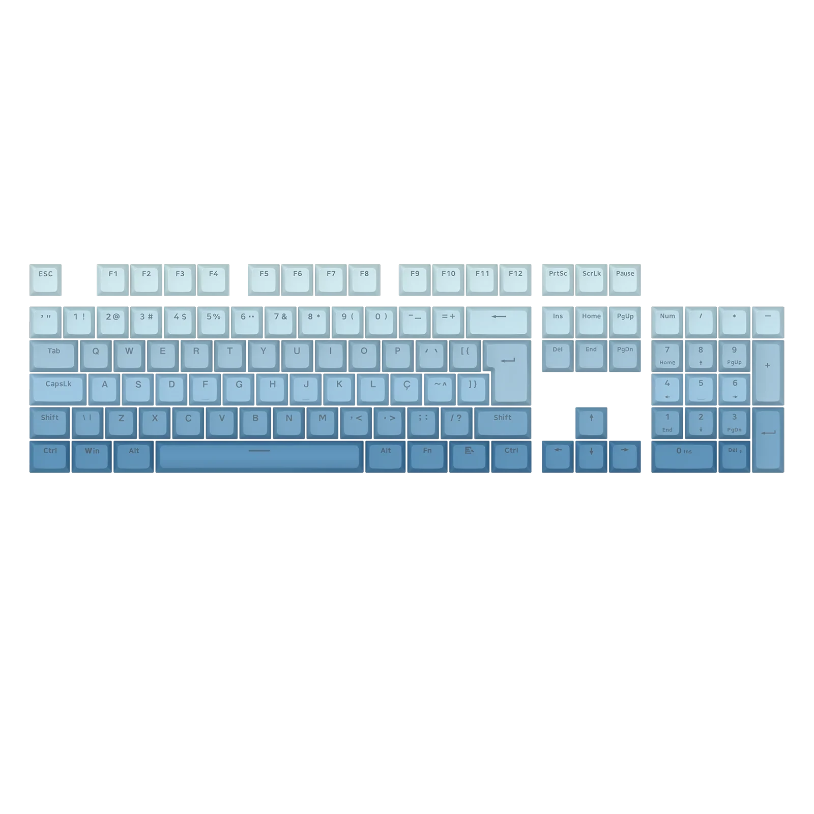 Keycaps Redragon Azul A134 Pt