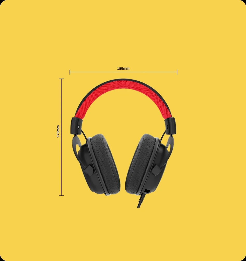 Headset Gamer Redragon Zeus Lite Preto H510-LT
