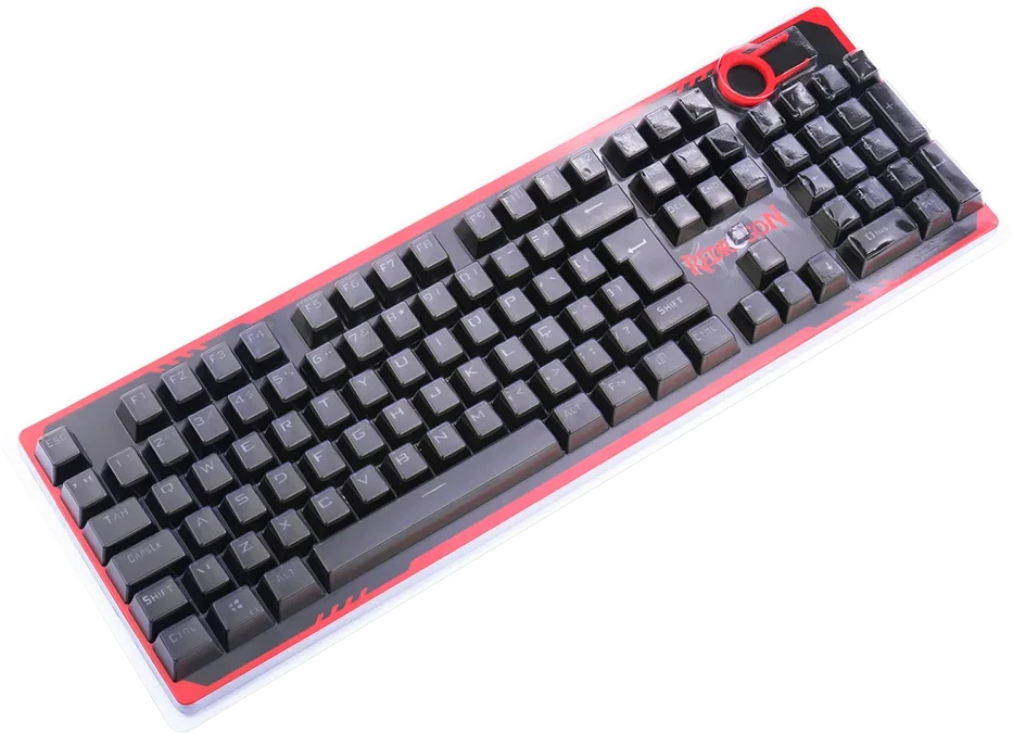 Kit Keycaps ABNT2 Rm Pbt A108 Preto