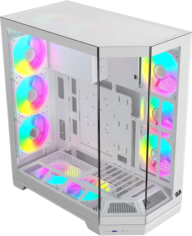 Gabinete Redragon Edge Branco S/fan CA-608W