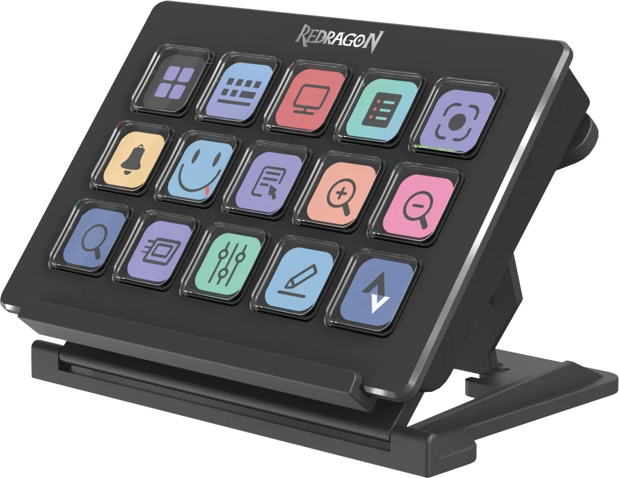 Mesa Controladora Stream Deck Redragon Stream Craft Preto SS-550