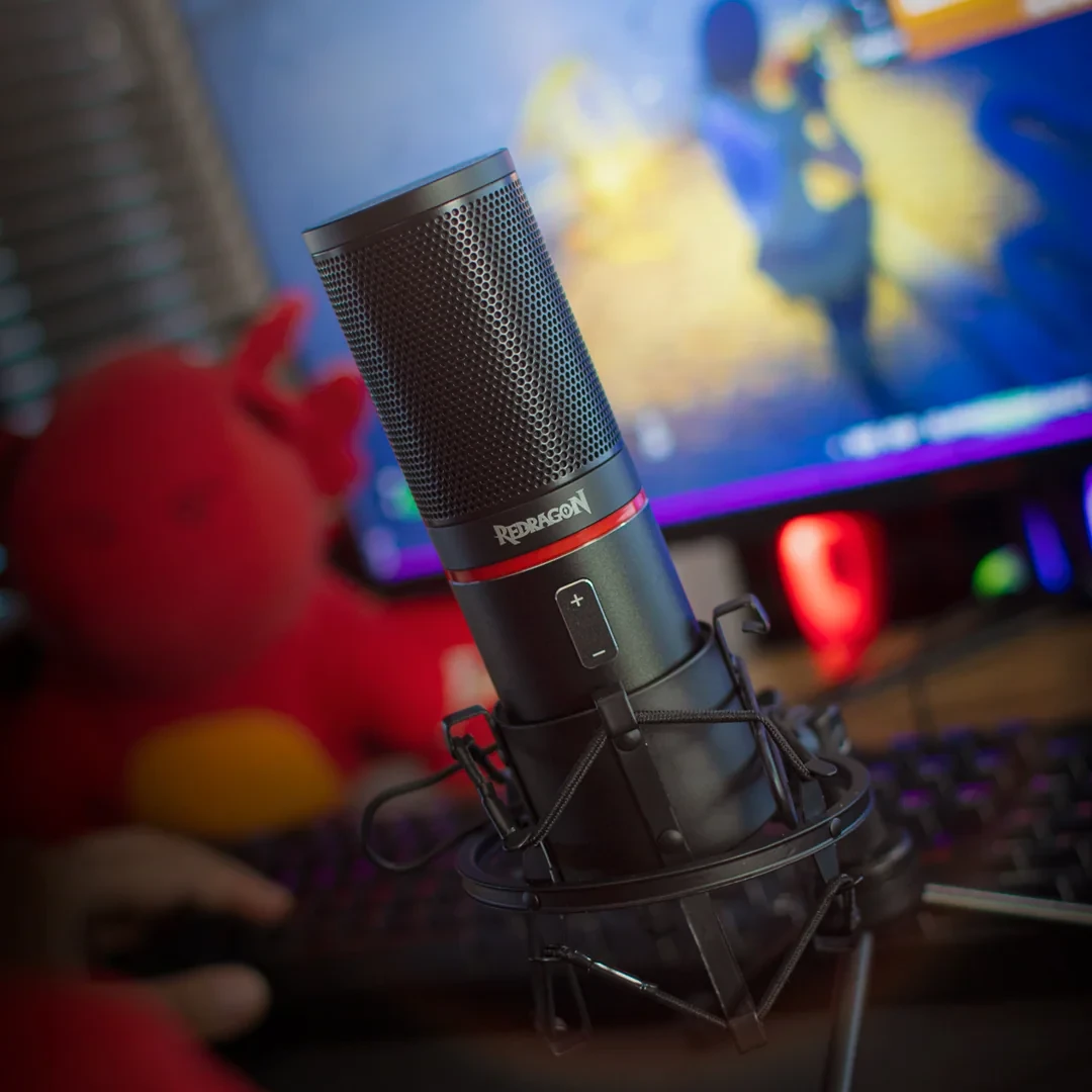 Microfone Gamer Streamer Blazar