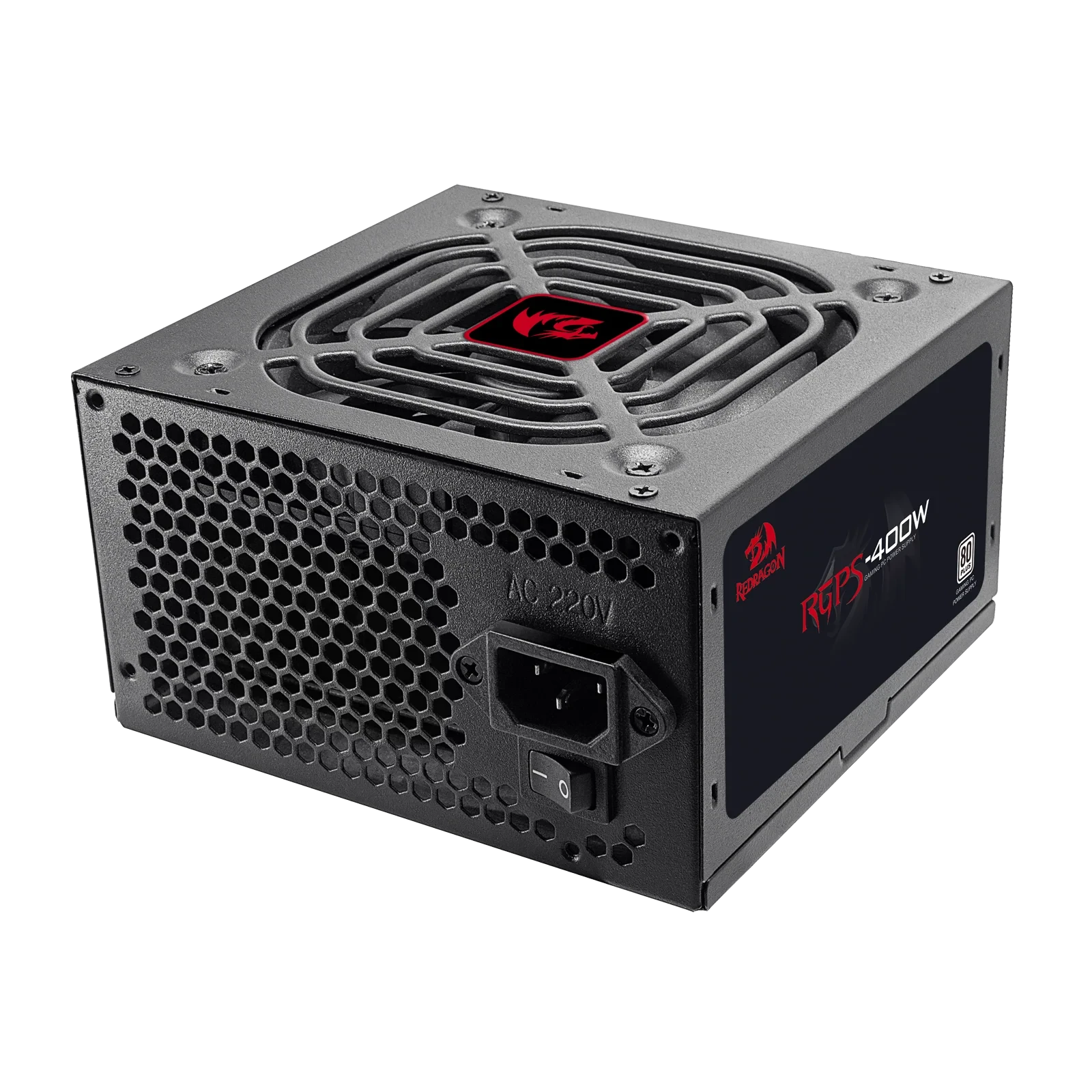 Fonte Redragon 400 Watts 80 Plus White Sem Cabo De Força
