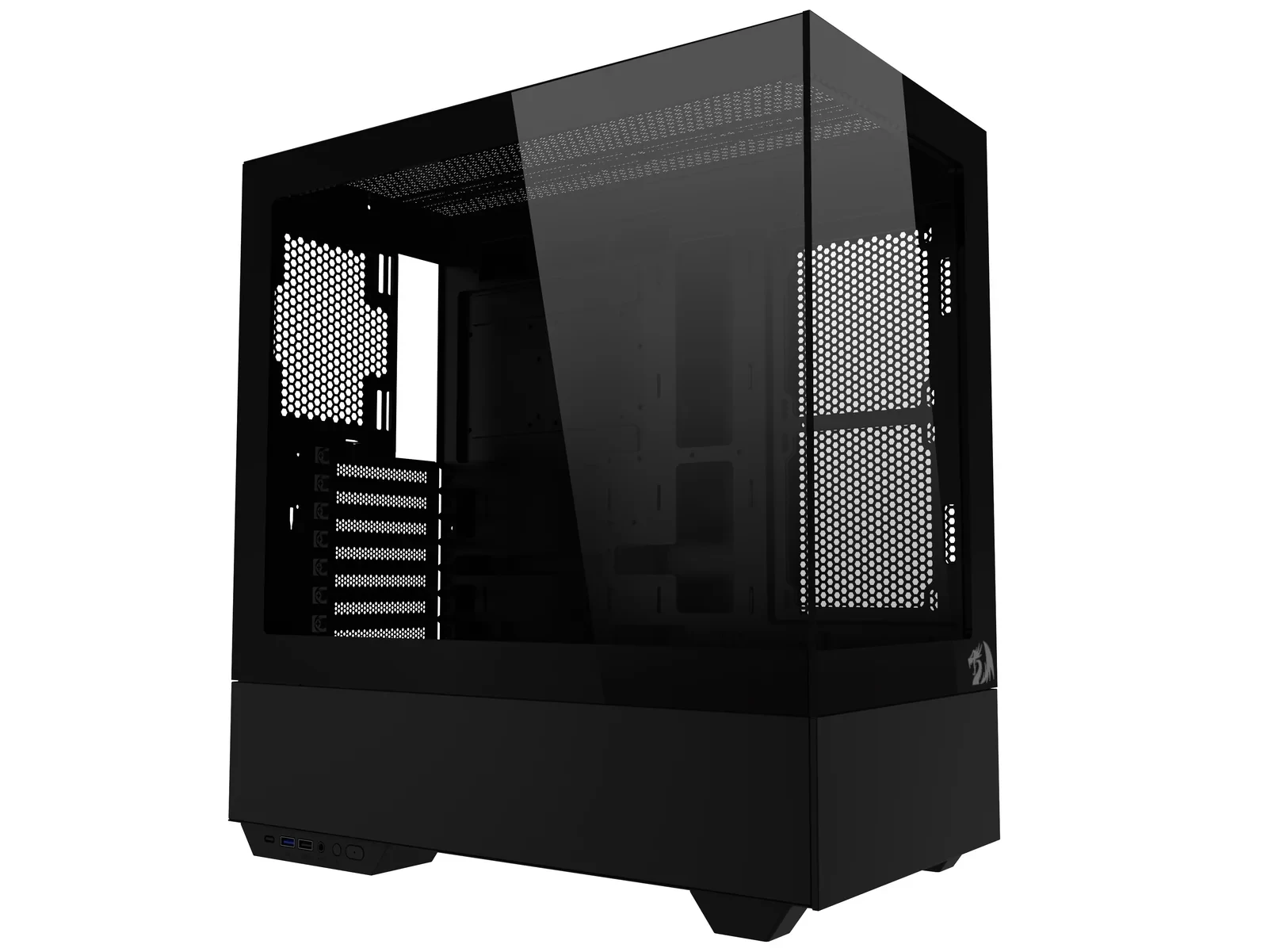 Gabinete Redragon Reflect PRO Preto CA-607B