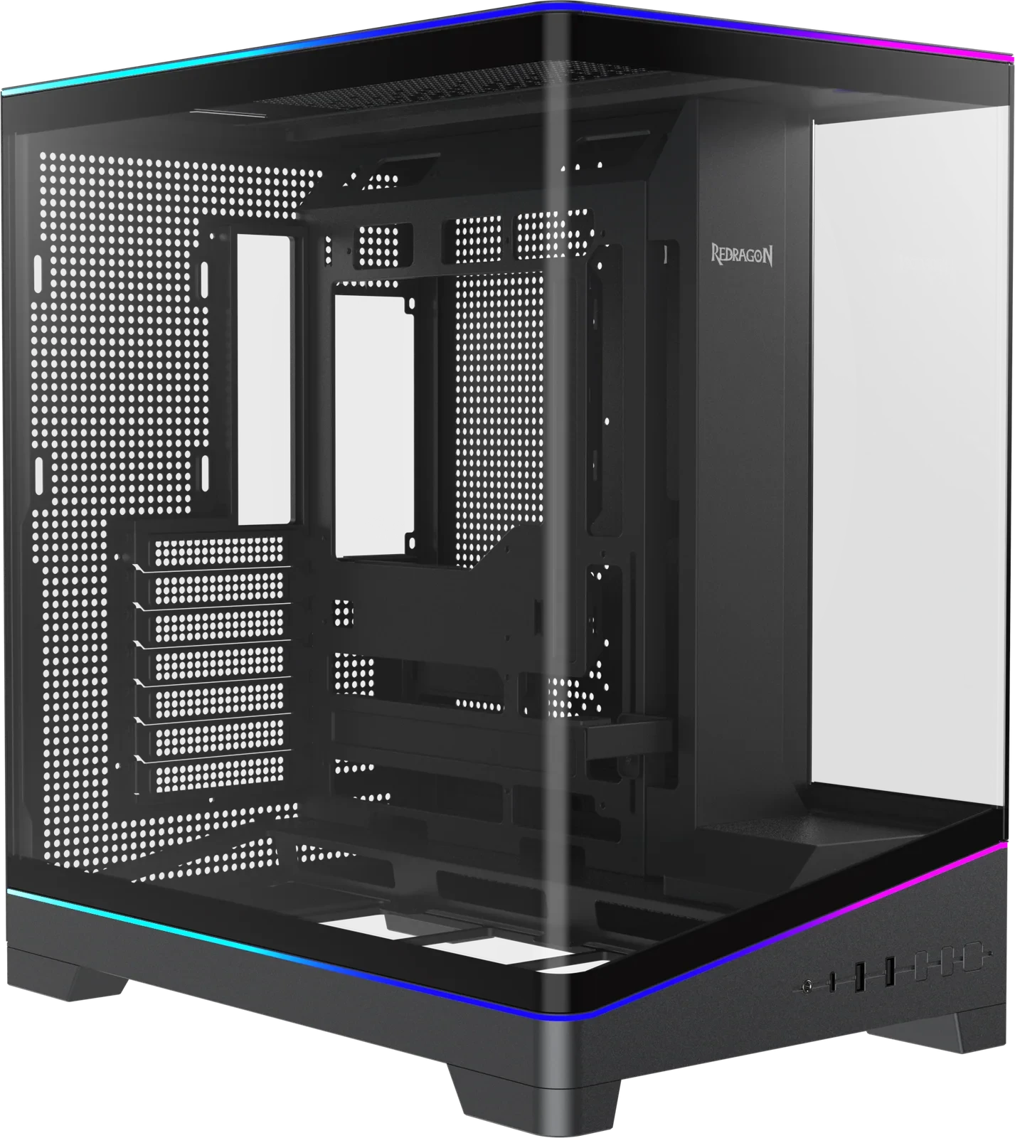 Gabinete Gamer Redragon View S/f Preto CA-622B