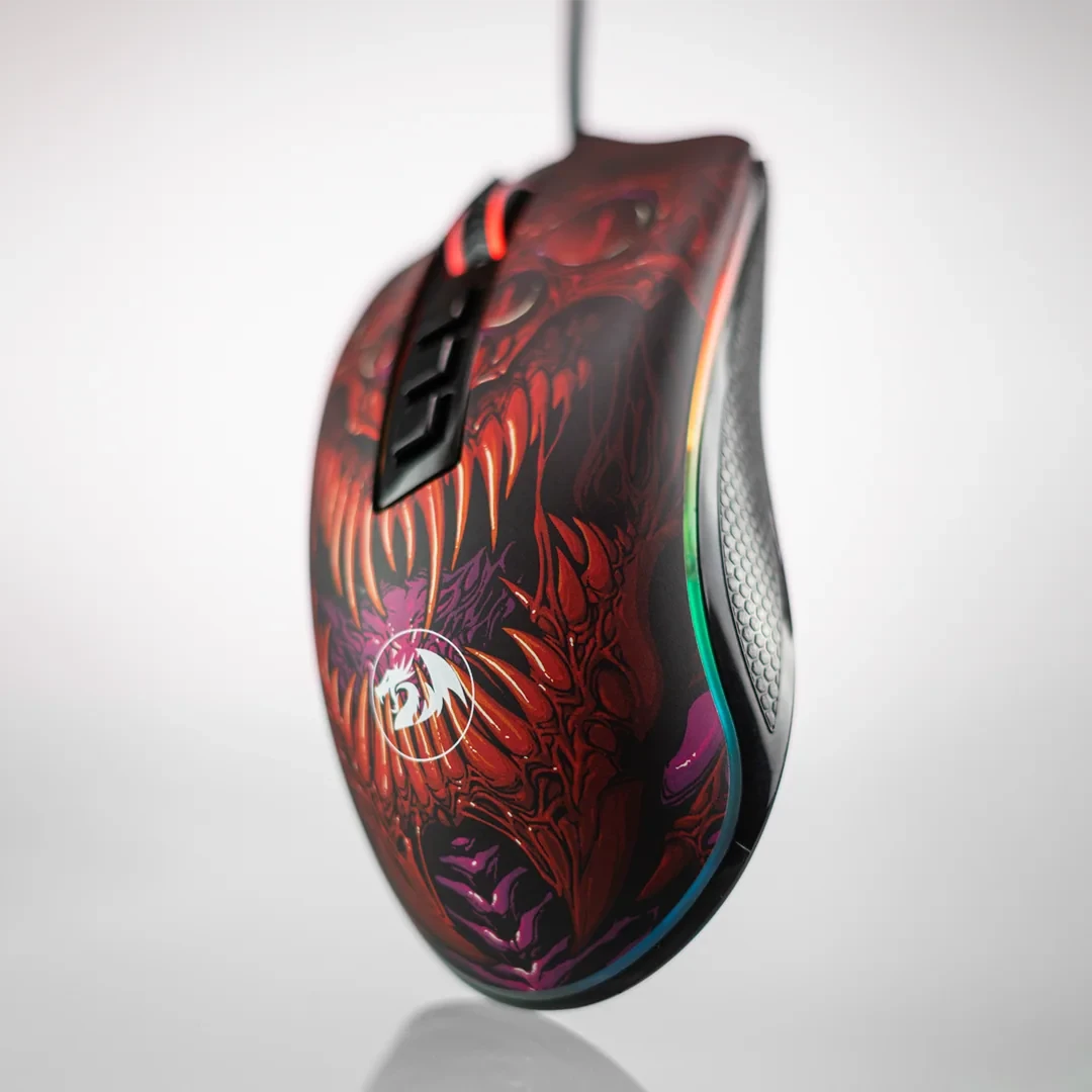 Mouse Gamer Infernal Ryu Preto