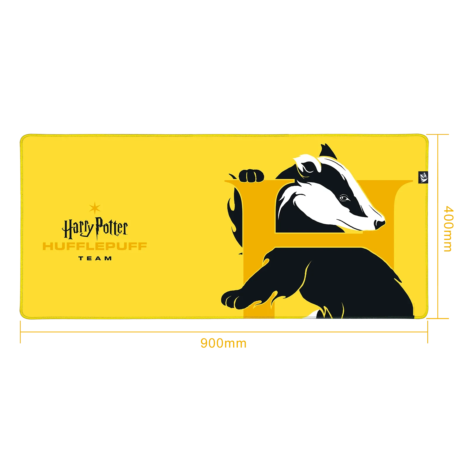 Mousepad Gamer 400X900X4mm Harry Potter Hufflepuff HP-940