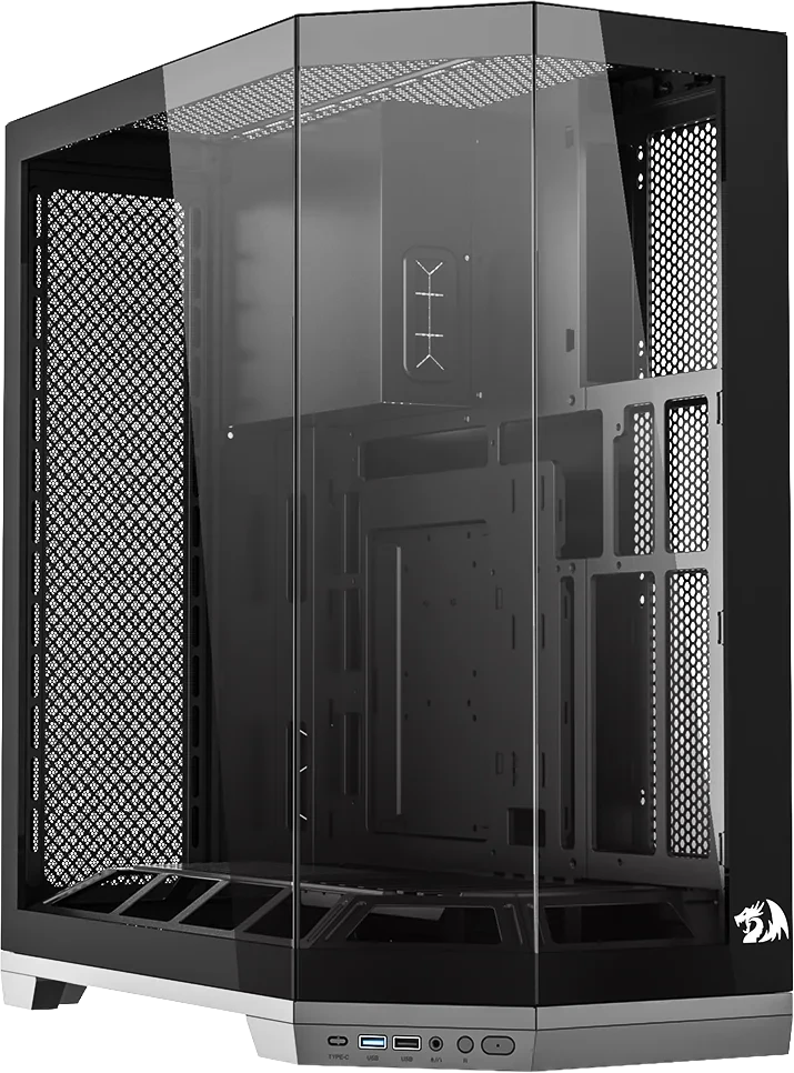 Gabinete Redragon Edge Preto S/fan CA-608B