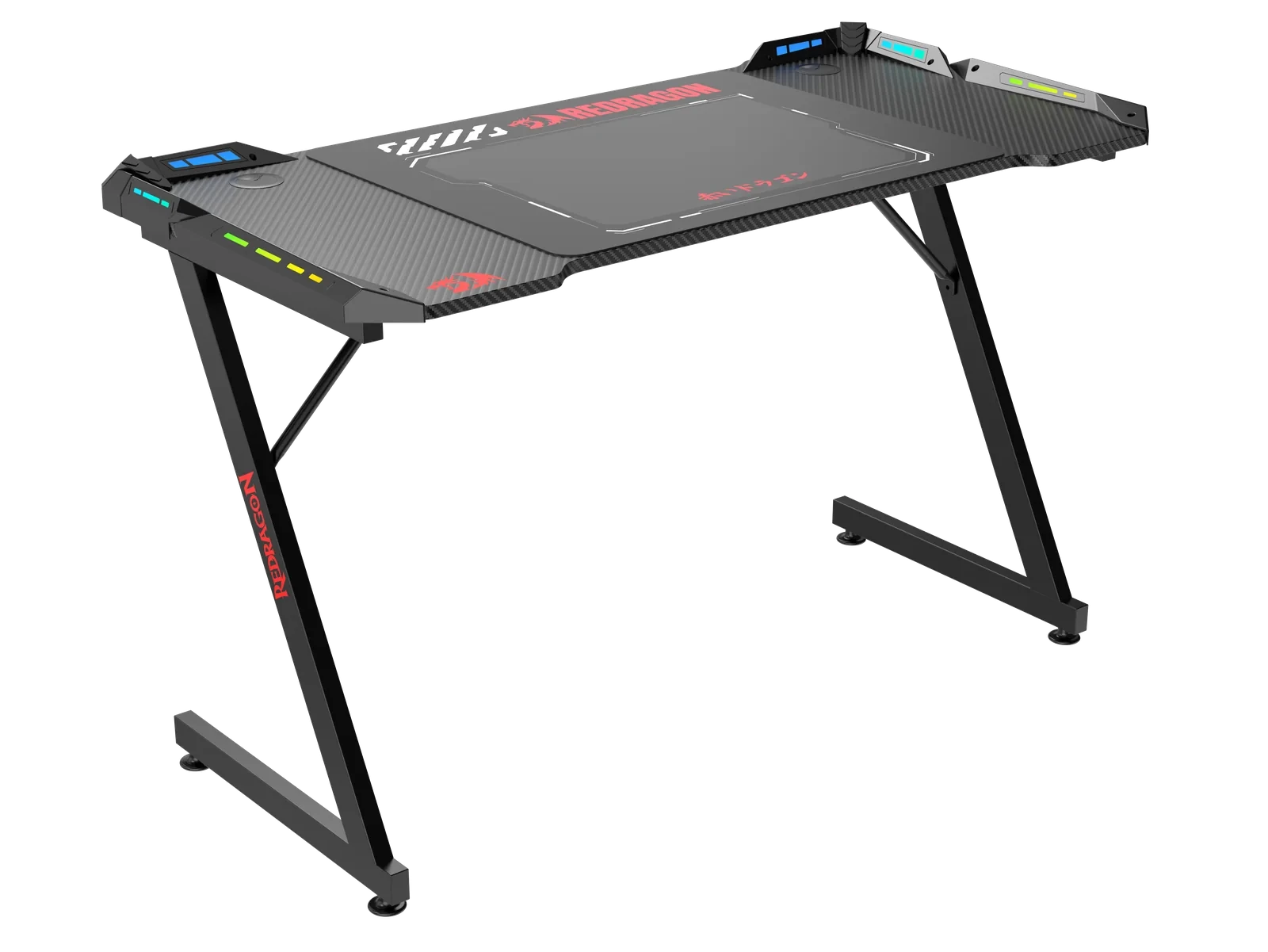 Mesa Gamer Redragon 120X60X74CM Preto Modelo GD-1104E-S