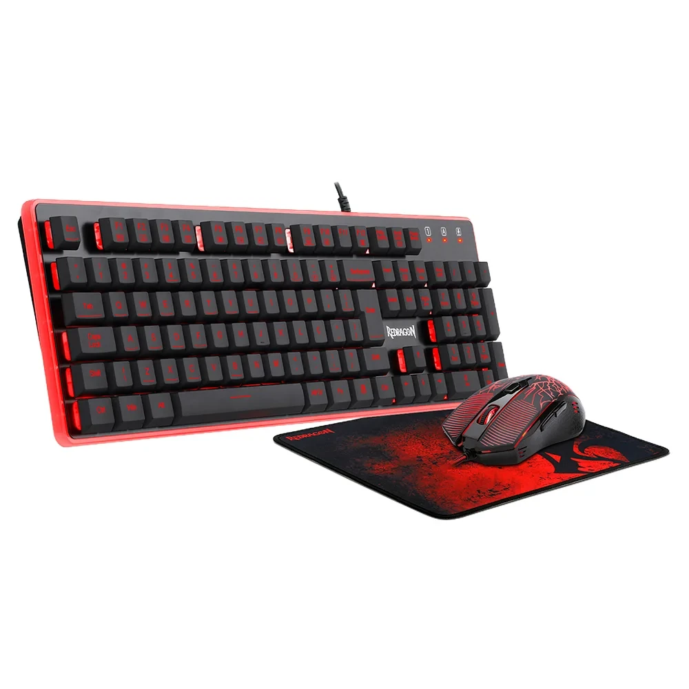 Kit Gamer Teclado/ Mouse/ Mousepad S107