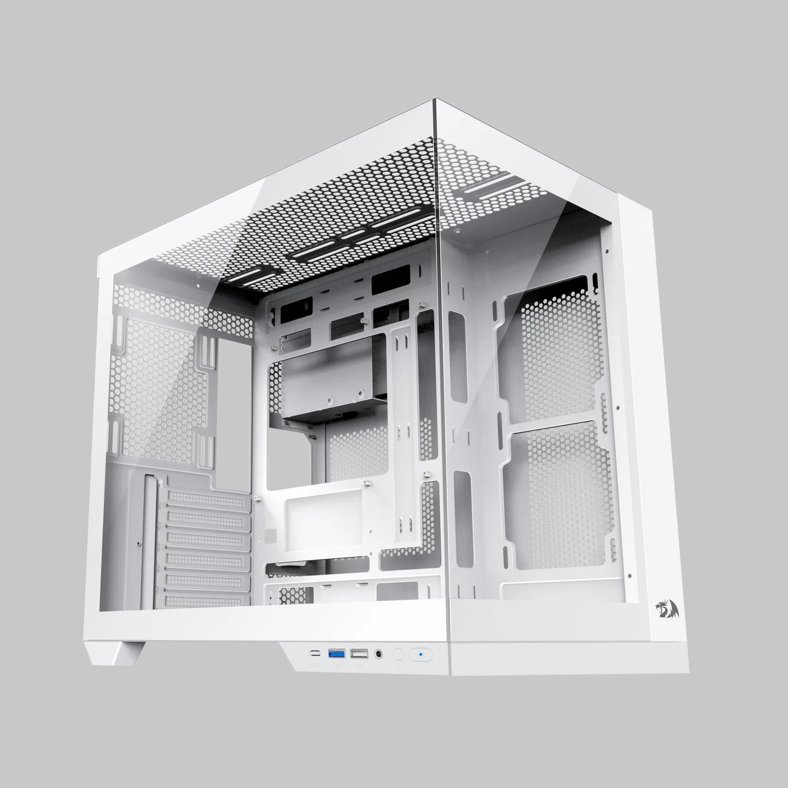 Gabinete Redragon Wideload PRO Branco CA-604W-PRO