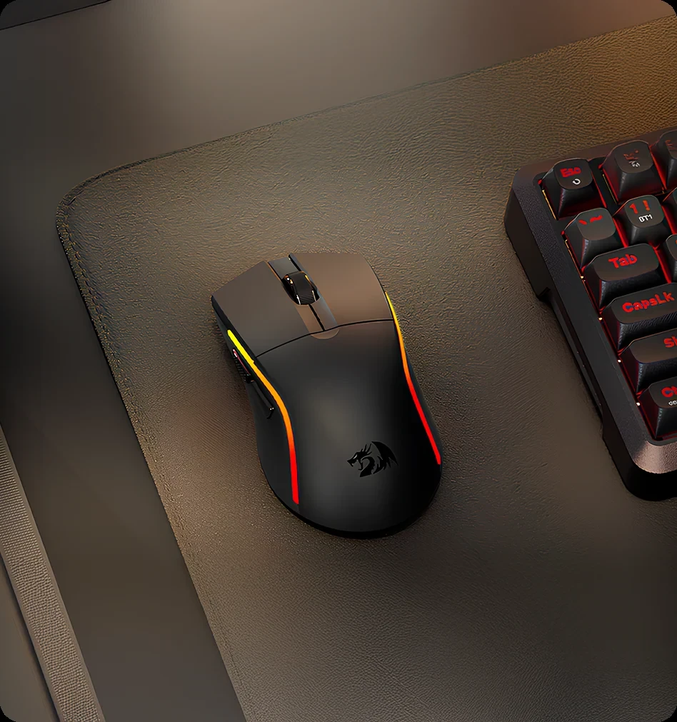 Mouse Gamer Redragon Deicide Lite RGB Preto S/f M816-LIT