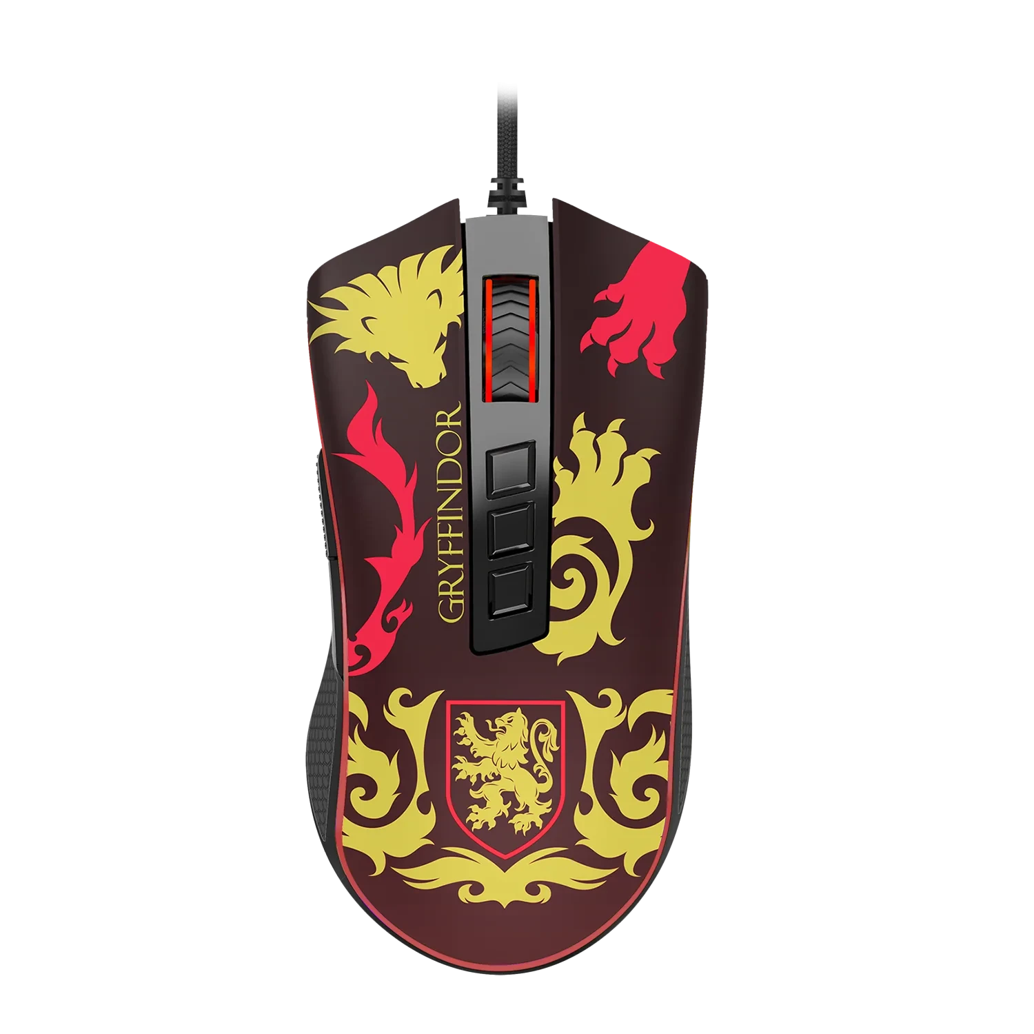 Mouse Gamer Harry Potter Gryffindor HP-711G