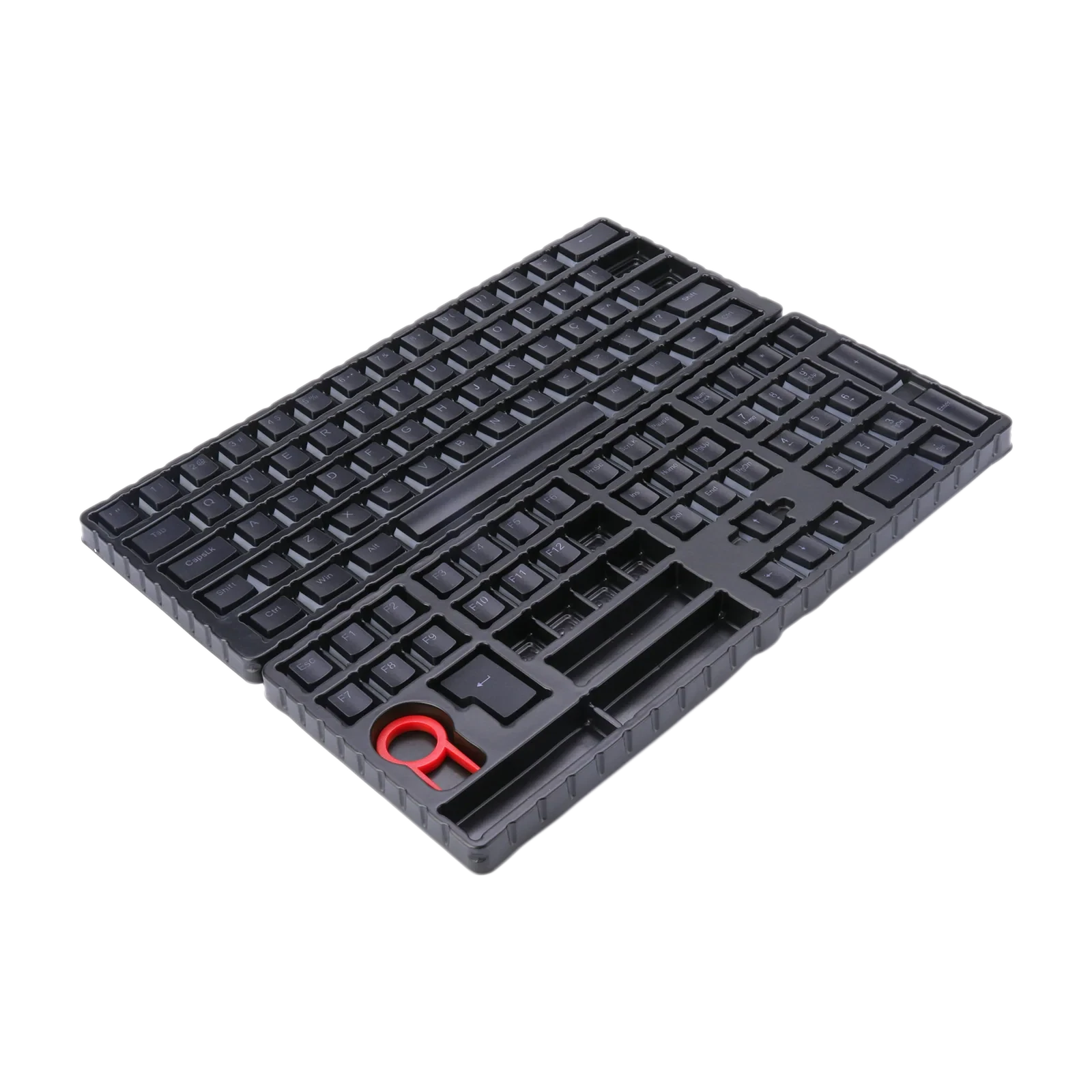 Jogo Completo De Teclas Scarab Pbt Preto ABNT-2