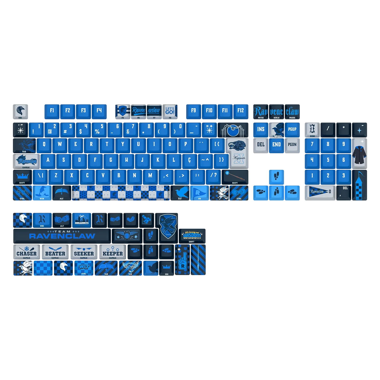 Keycap Gamer Harry Potter Ravenclaw HP-941