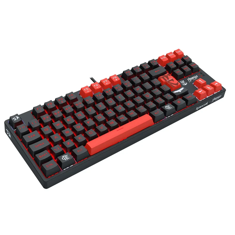 Teclado Mecânico Gamer Flamengo Nation FL576