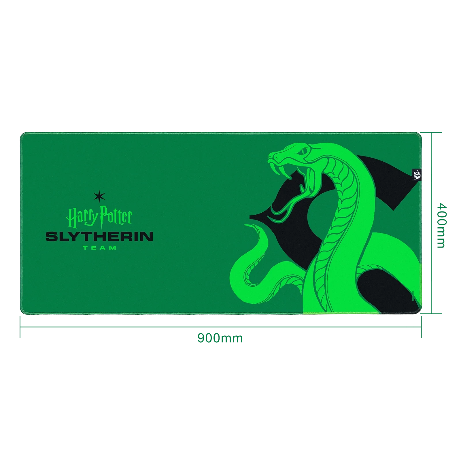 Mousepad Gamer 400X900X4mm Harry Potter Slytherin HP-938
