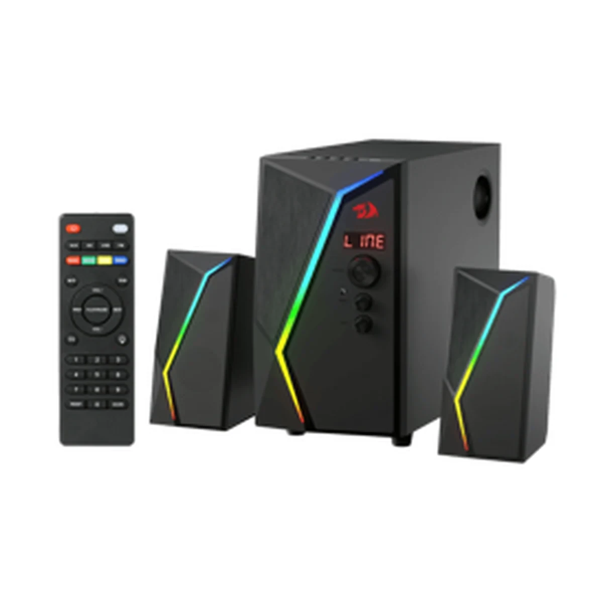 Caixa De Som Gamer Anvil PRO RGB Preto GS520-PRO.