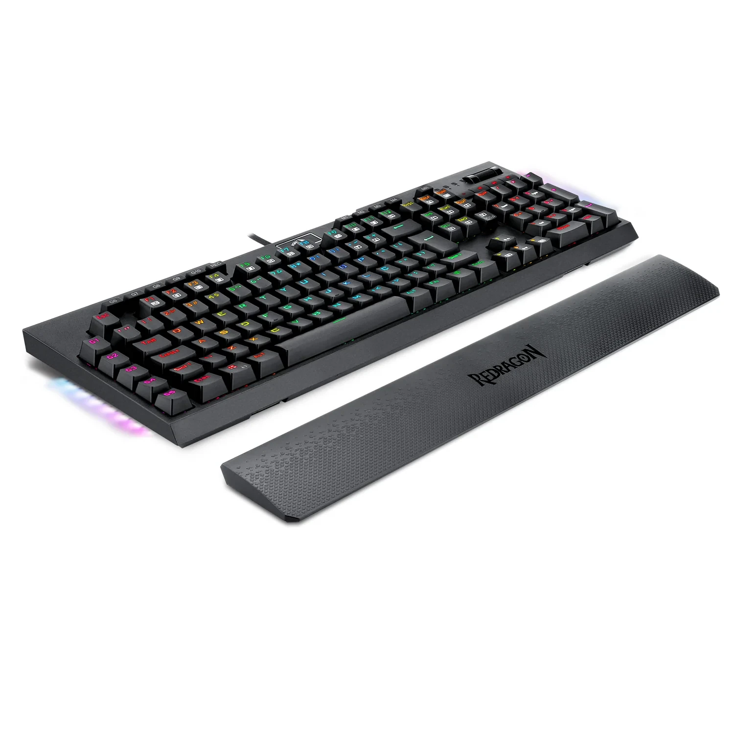 Teclado Óptico Gamer Brahma PRO RGB Pto Switch Azul