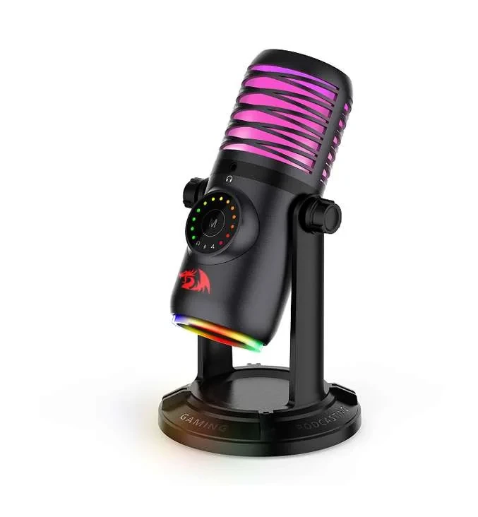 Microfone Gamer Stellaris Preto GM306