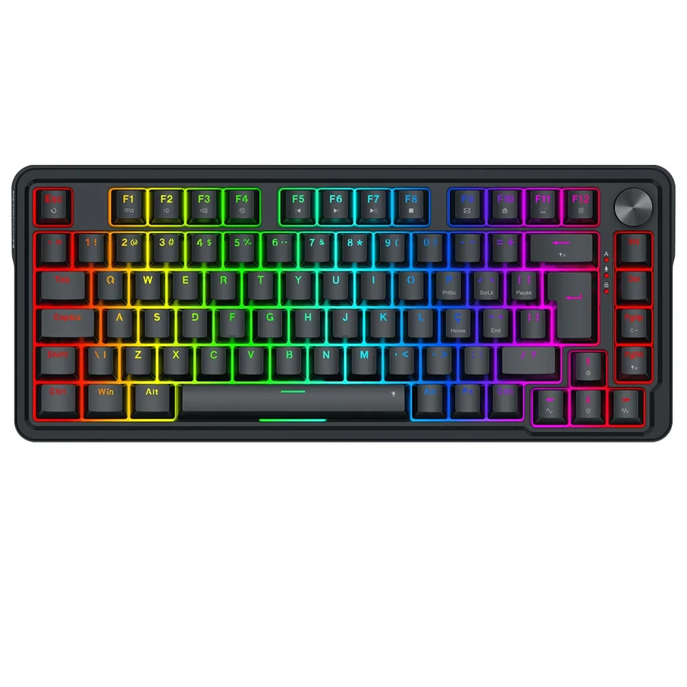 Teclado Redragon Ucal Magnético RGB Preto K673RGB-M