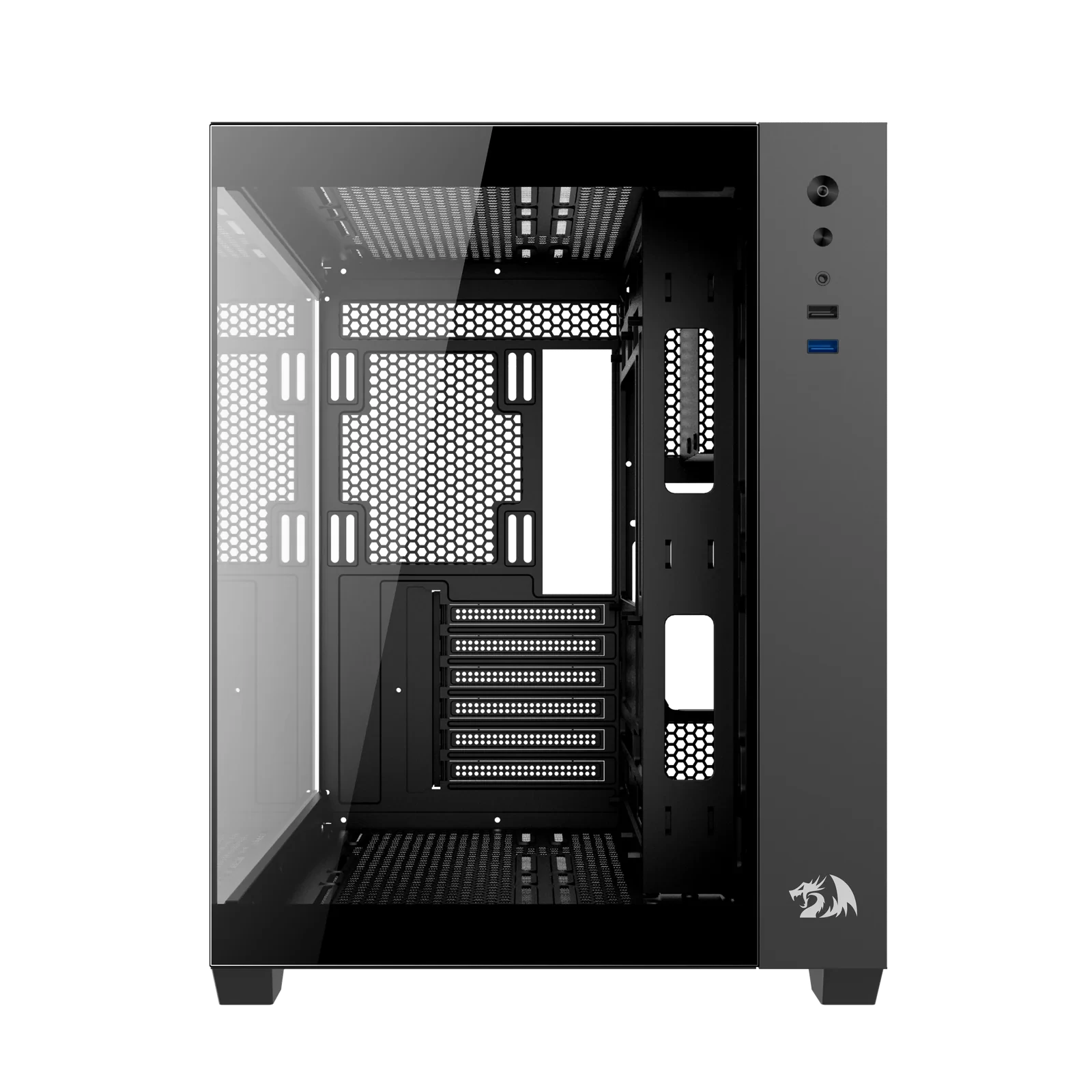 Gabinete Redragon Wideload Lite Preto CA-604B
