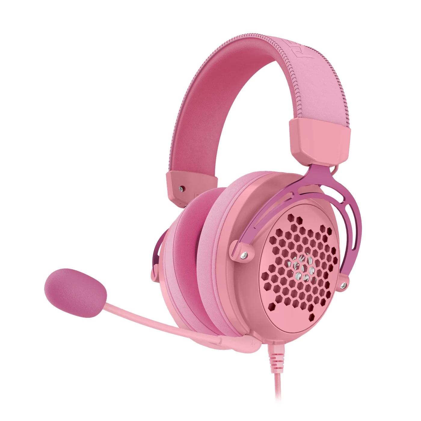 Headset Gamer Redragon Diomedes Rosa