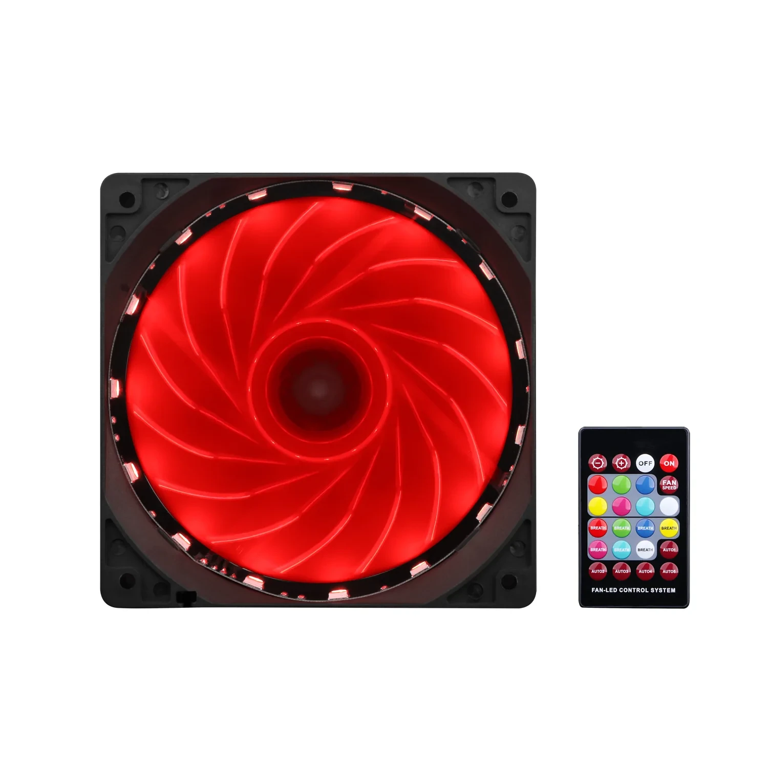 Kit Gamer C/ 3 Fans RGB F006