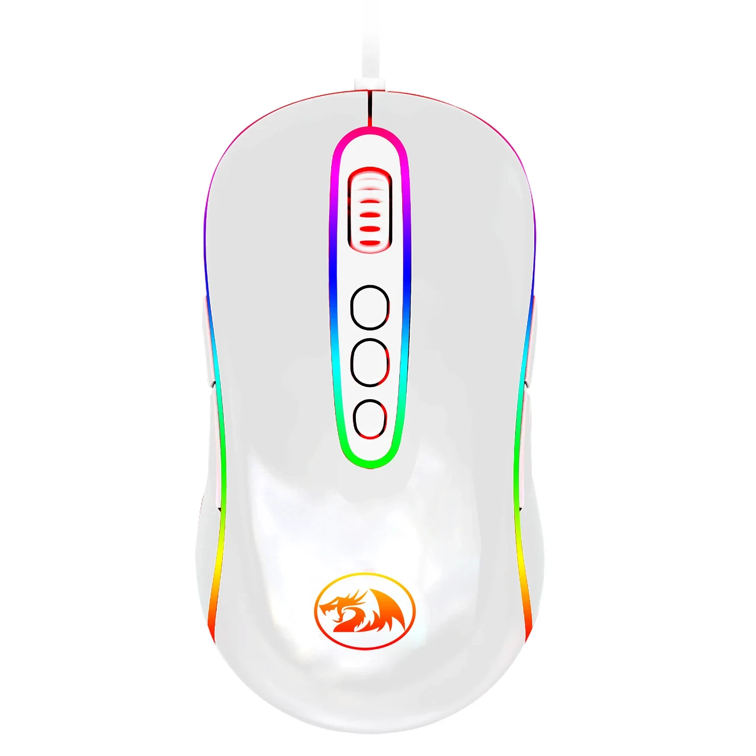 Mouse Gamer Redragon Phoenix 2 Lunar White