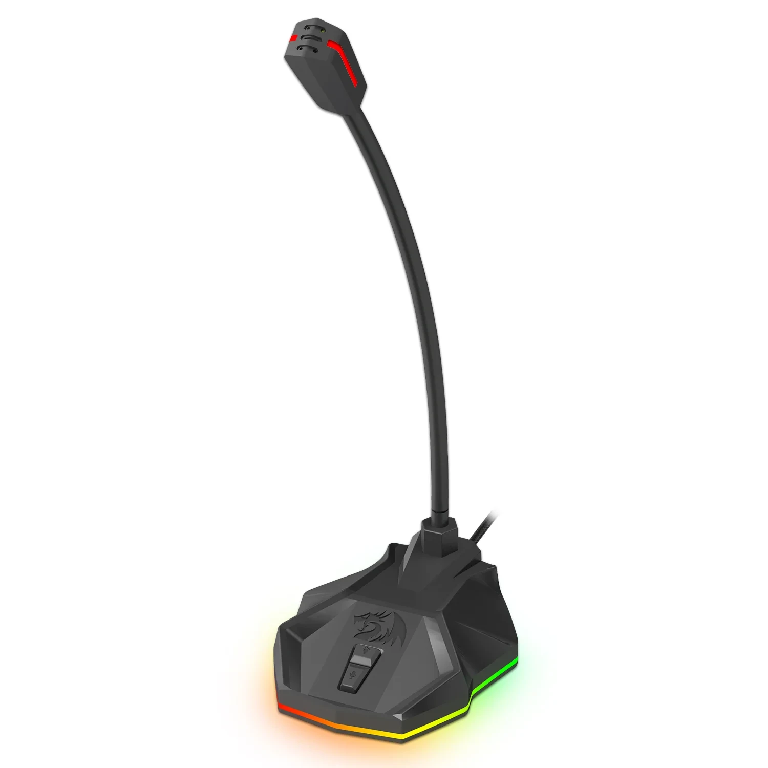 Microfone Gamer Redragon Stix Preto
