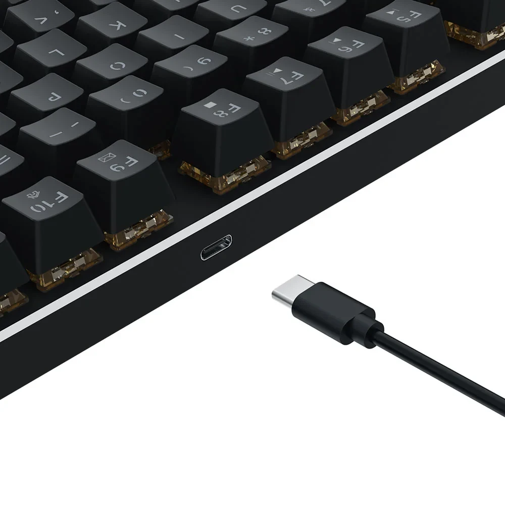 Teclado Magnético Gamer Dharma Preto RGB K556RGB-M