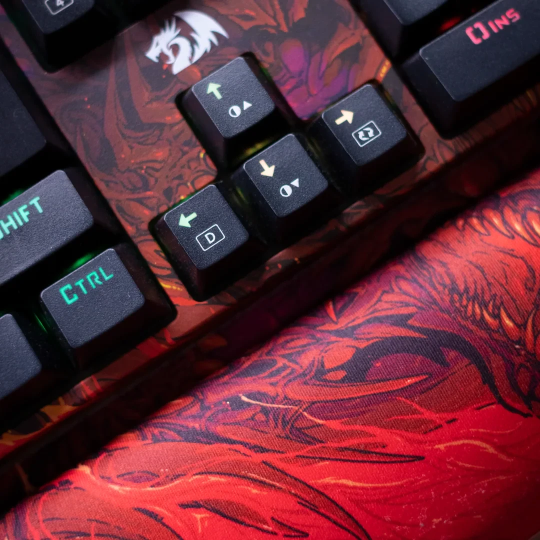 Teclado Óptico Gamer Infernal Dragon Viserion Keyboard ID582