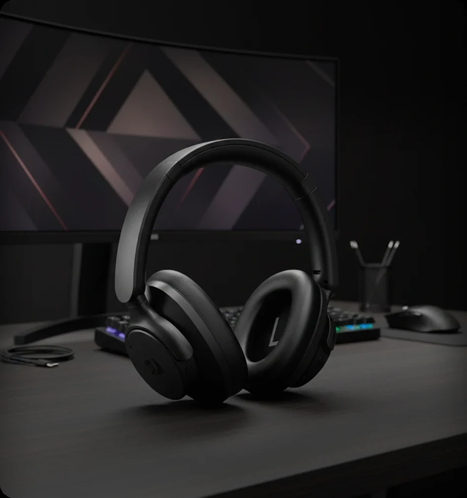 Headset Gamer Redragon Vibecore 600X Preto S/f - H610