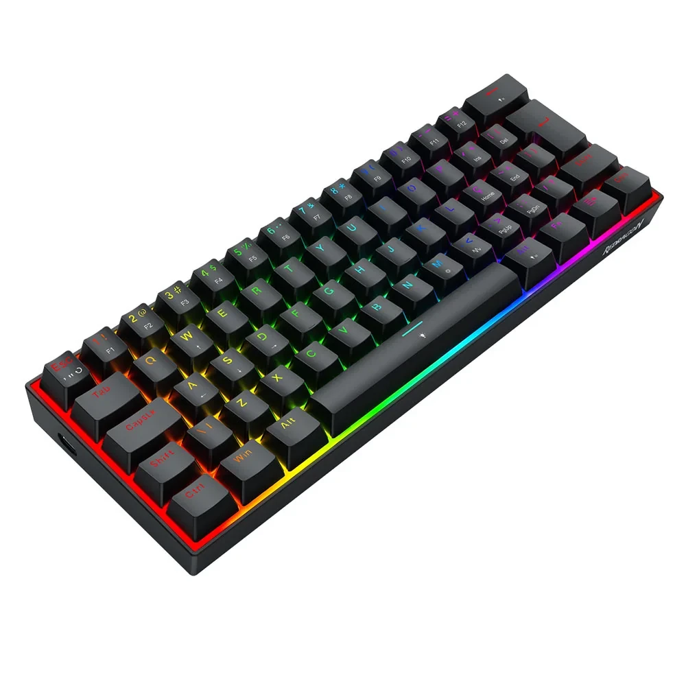 Teclado Redragon Fizz RGB Switch Magnético K617RGB-M Preto