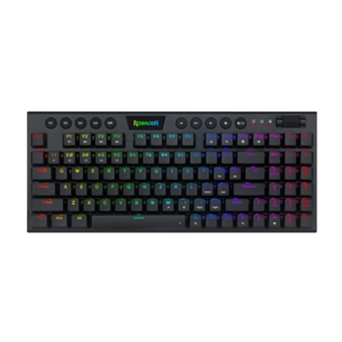 Teclado Mecânico Redragon Yi PRO Preto Switch Marrom S/f