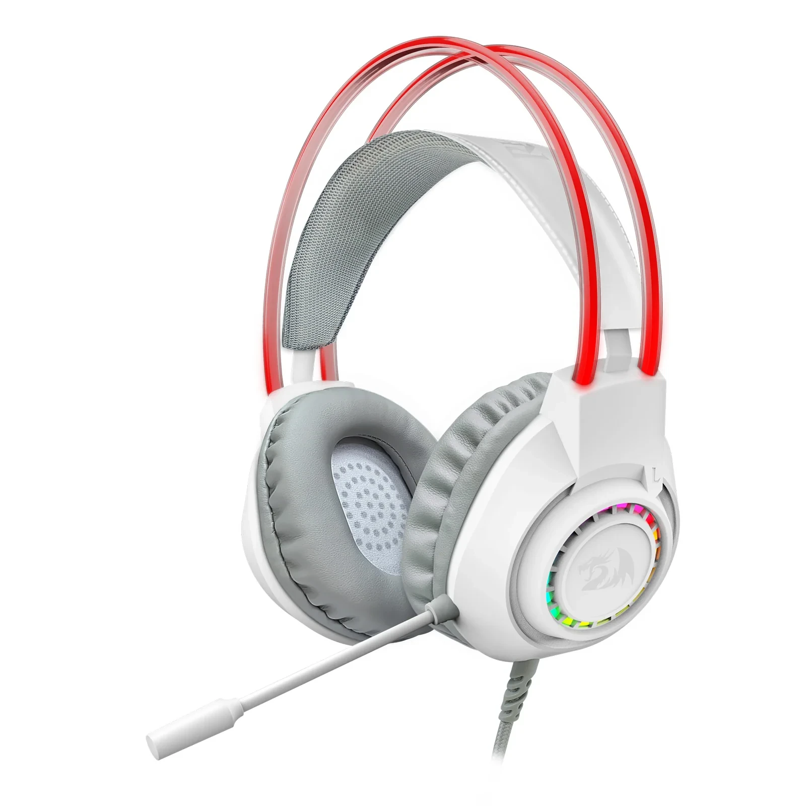 Headset Gamer Redragon Scream Branco