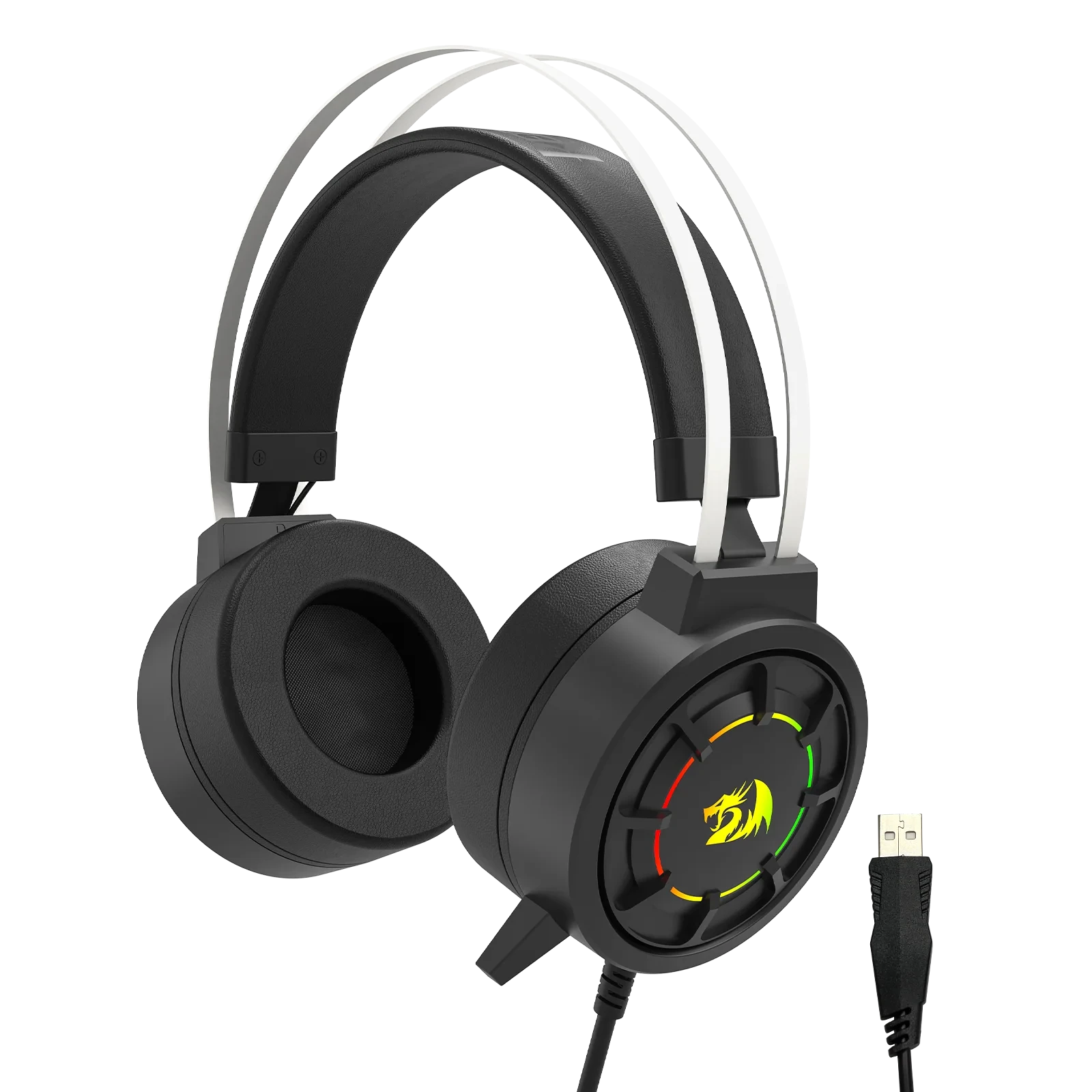 Headset Gamer Redragon Grendel RGB Preto H314-RGB