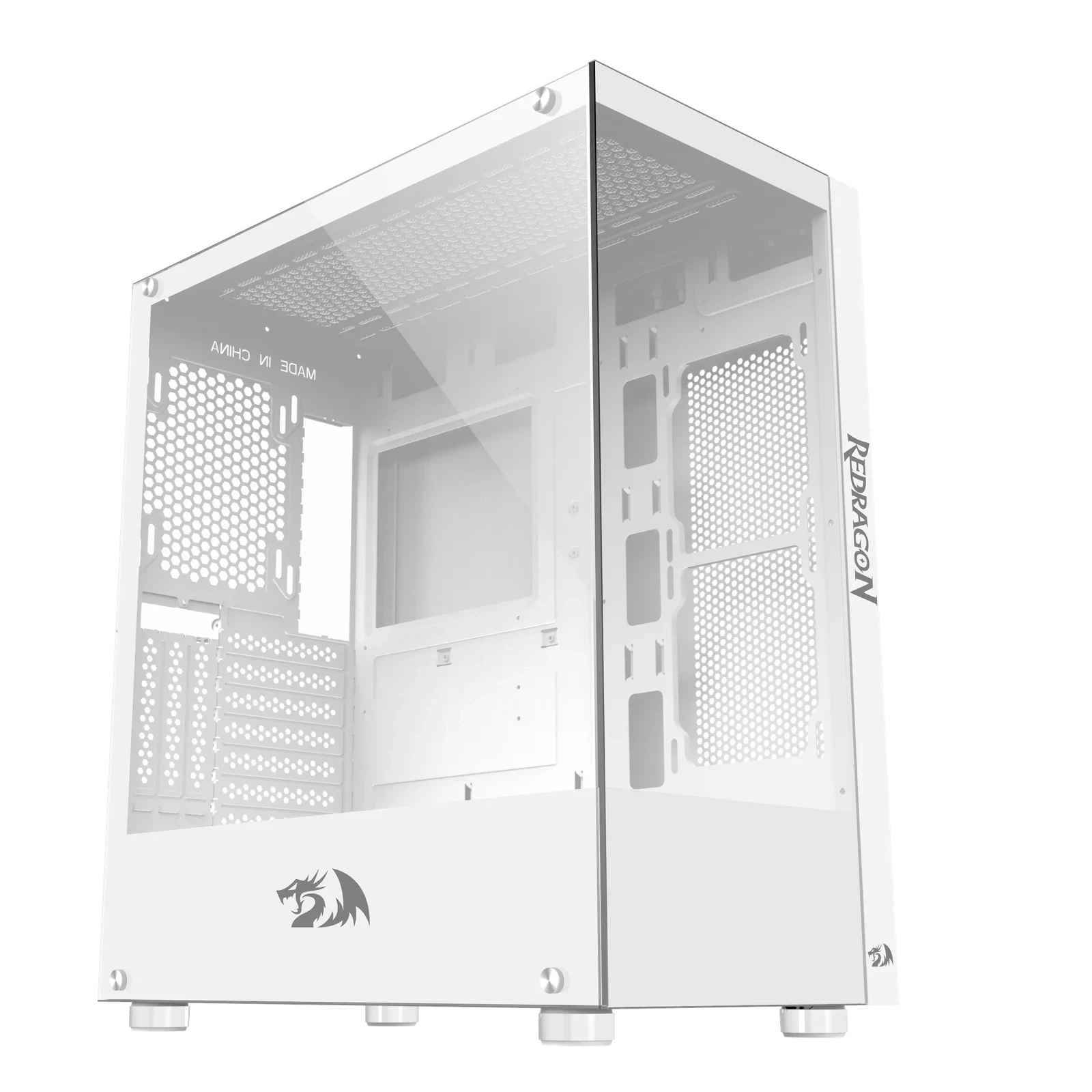 Gabinete Redragon Reflect Branco Modelo CA-601W