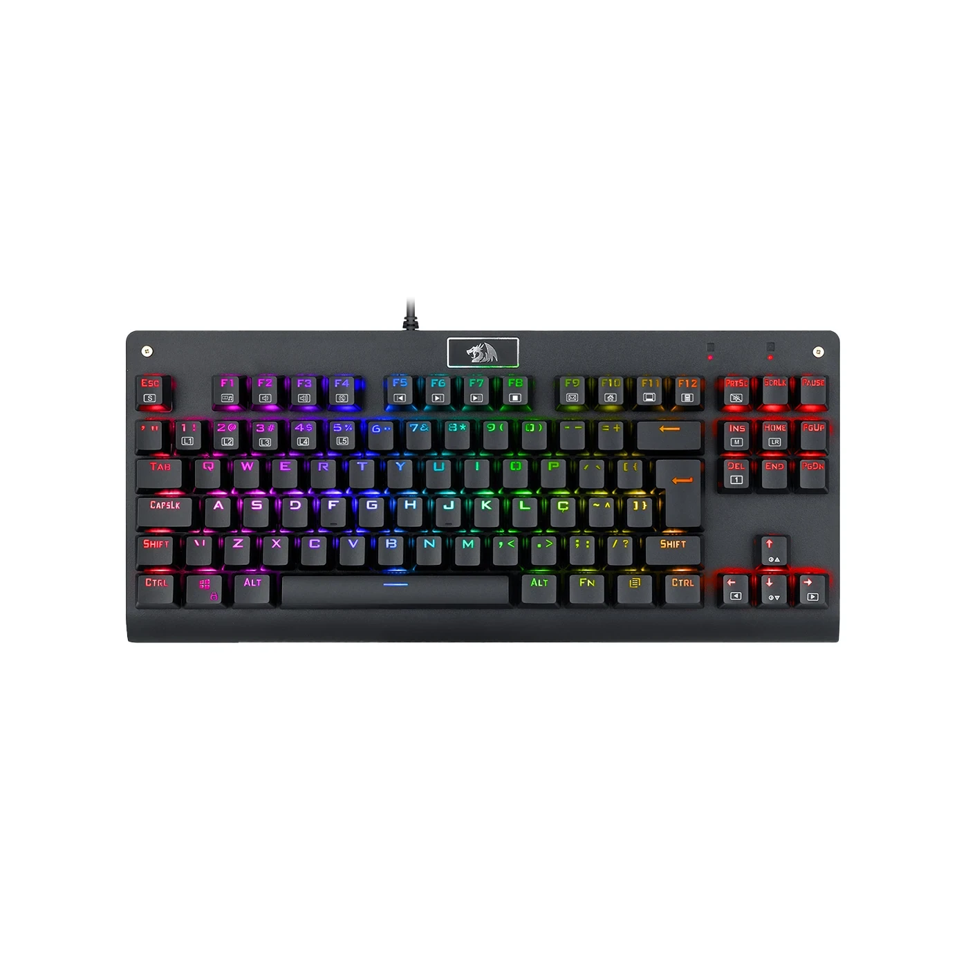 Teclado Mecânico Dark Avenger RGB Preto Switch Preto